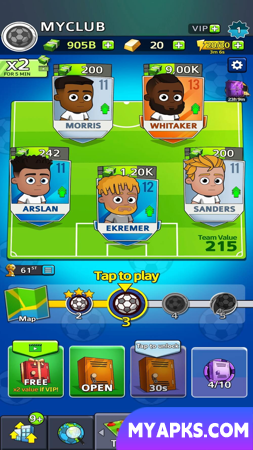 Idle Soccer Story