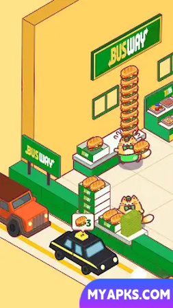 Cat Snack Bar: Food Idle Games