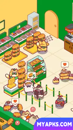 Cat Snack Bar: Food Idle Games