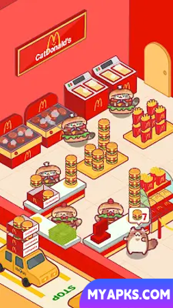 Cat Snack Bar: Food Idle Games