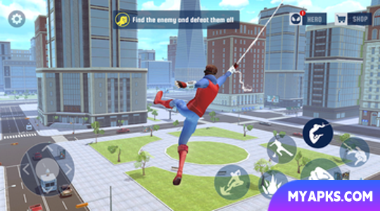 Spider Fighting: Hero Game