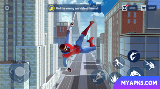 Spider Fighting: Hero Game