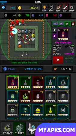 Grow Turret TD : Idle Clicker