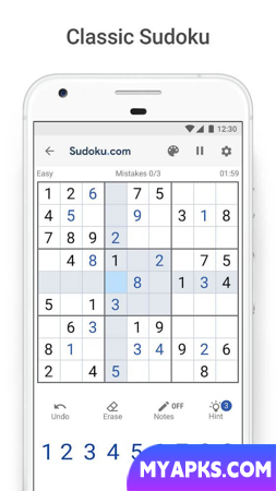 Sudoku.com - Classic Sudoku