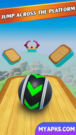 Sky Ball Jump Going Ball 3d