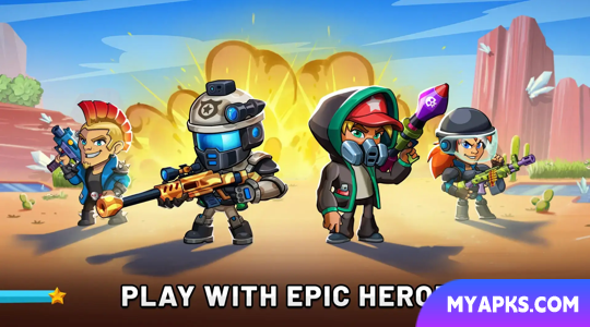 Battle Stars 4v4 Multiplayer