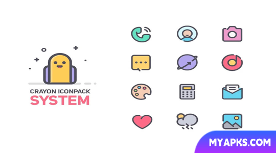 Crayon Icon Pack