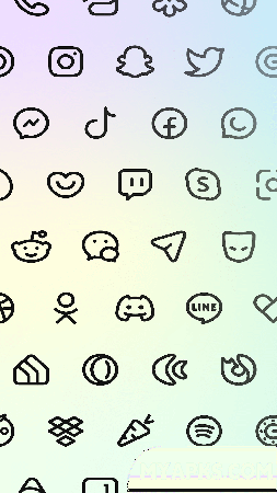 NYON DARK Icon Pack