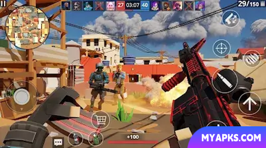 POLYWAR: 3D FPS online shooter 