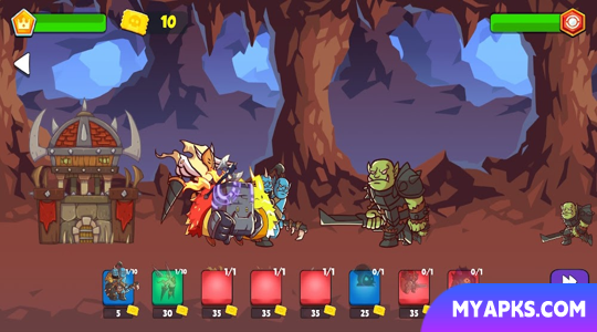 Heroes vs Monsters: Tower War