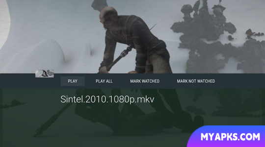 Vimu Media Player for TV