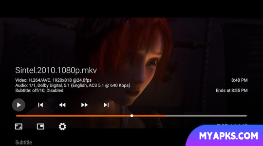 Vimu Media Player for TV