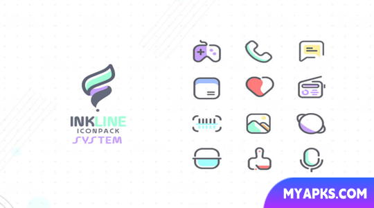 InkLine Icon Pack