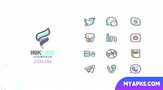 InkLine Icon Pack