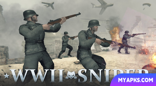 WW2 Sniper 3D: Pure War Games 