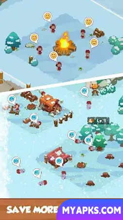 Icy Village: Tycoon Survival 