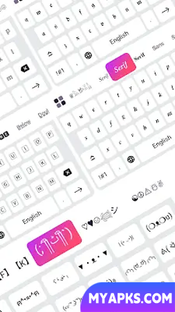 Fonts Keyboard: Şrift Sənəti