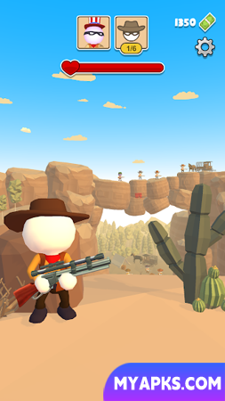 Western Sniper: Wild West FPS 