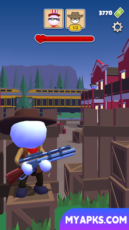 Western Sniper: Wild West FPS 