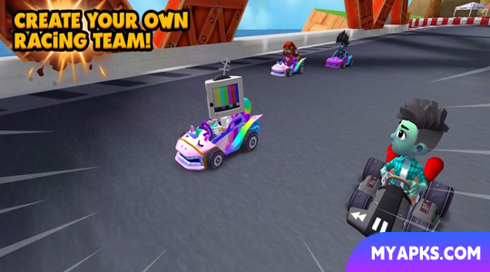 Boom Karts Multiplayer Racing 