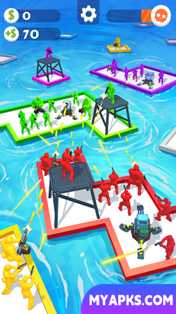 War of Rafts: Crazy Sea Battle 