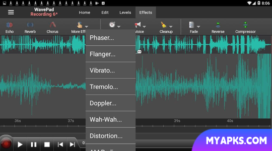 WavePad Audio Editor