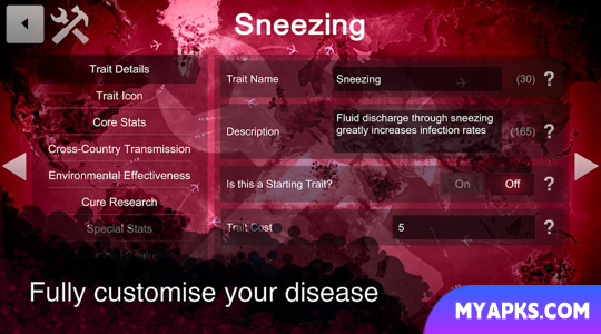 Plague Inc: Scenario Creator