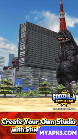 GODZILLA BATTLE LINE