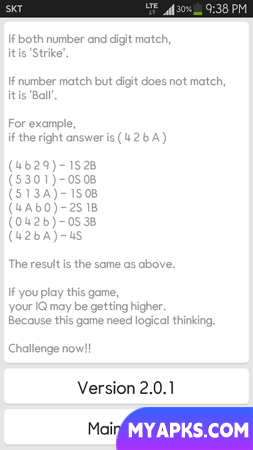 IQ Baseball - Number Puzzle