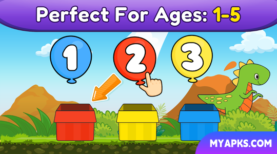 Balloon Pop Kids Learning Game