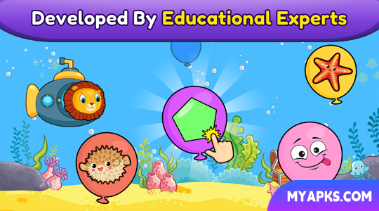 Balloon Pop Kids Learning Game