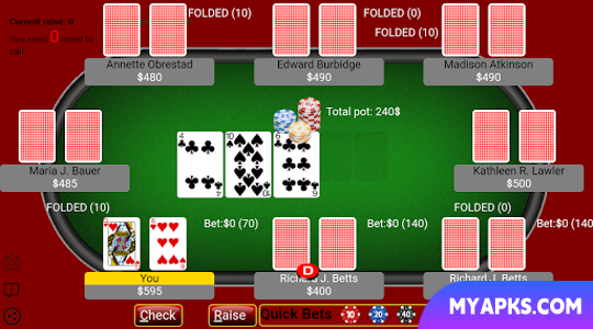 Texas Holdem Poker - Offline C