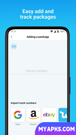 Package Tracker - pkge Mobile