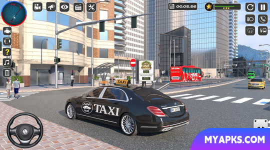 City Car Driving Taxi Games