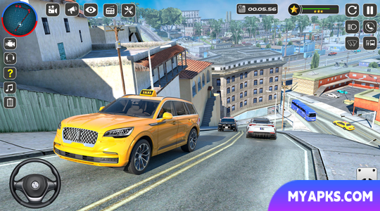 City Car Driving Taxi Games