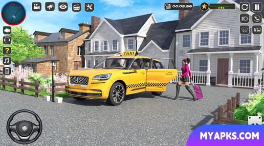 City Car Driving Taxi Games