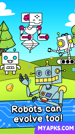 Robot Evolution - Clicker Game