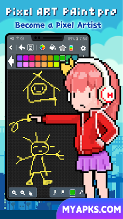 Pixel Art paint Pro