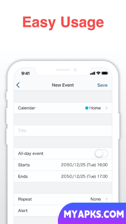 Simple Calendar - easy planner