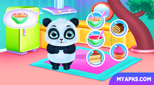 Cute Panda Caring and Dressup