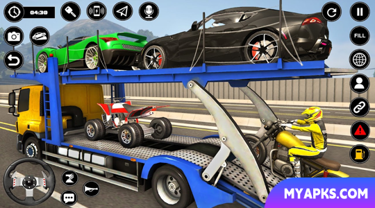 Car Transporter Trailer Truck