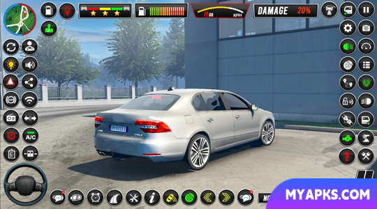 Modern Car School Driving Game