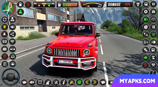 Modern Car School Driving Game