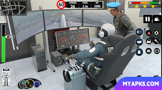 Plane Pilot Flight Simulator