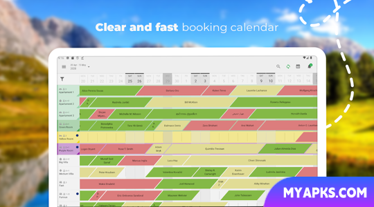 BedBooking booking calendar