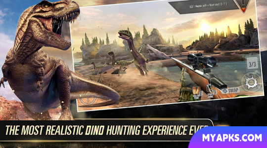 Dinosaur Rampage Hunting Game