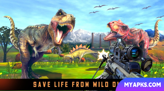 Dinosaur Rampage Hunting Game