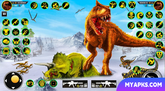 Dinosaur Rampage Hunting Game