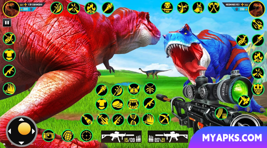 Dinosaur Rampage Hunting Game