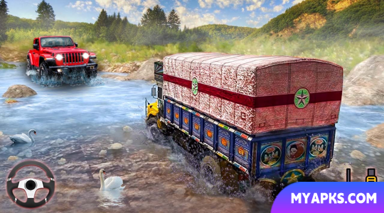 offroad Cargo Truck Games 3D